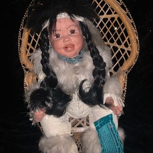 Sagebrush Kids Native American Porcelain Doll